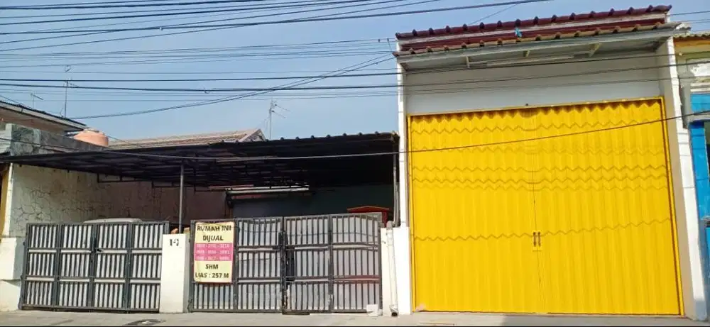 Jual RUMAH beserta TOKO Strategis Pinggir Jalan