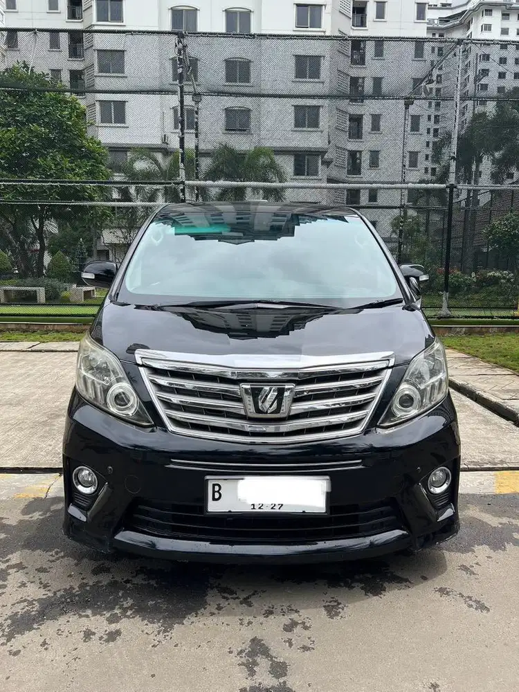 KM ANTIK ALPHARD SC AUDIOLESS NIK 2012 BLACK