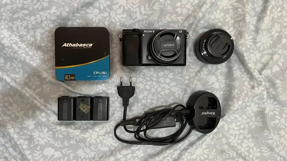 Dijual kamera mirrorless sony a6300 full set
