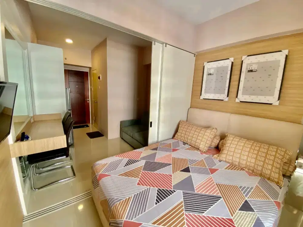 Disewakan Gunawangsa Tidar Studio unit Cantik baru Renov