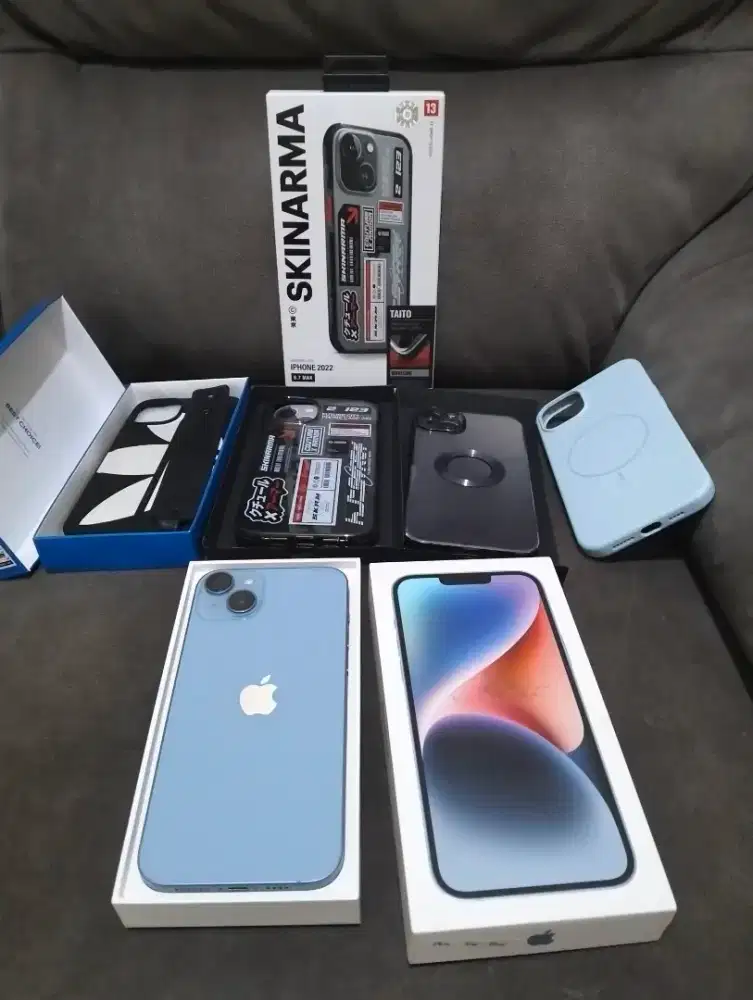 iPhone 14 plus iBox 256gb bonus case