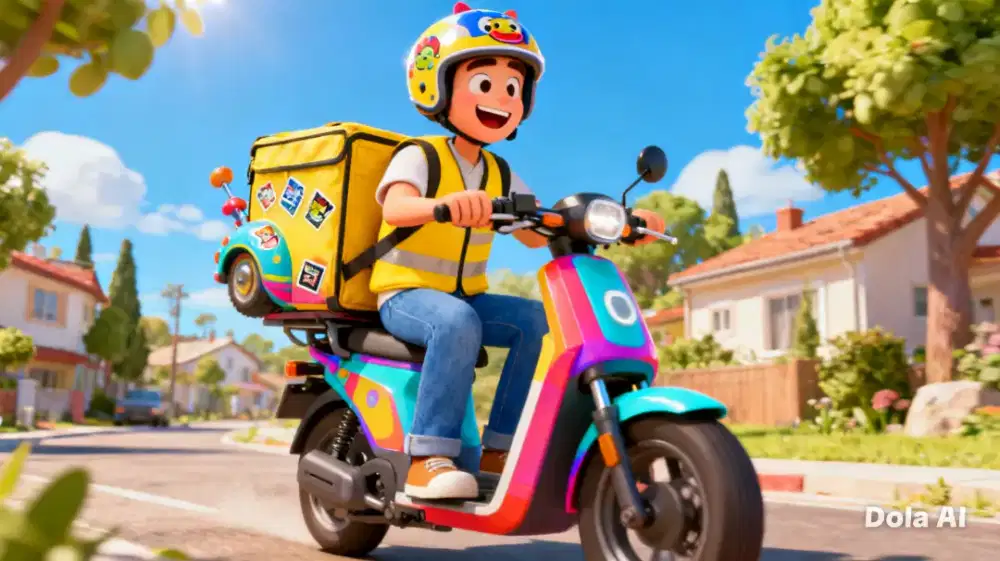 Jasa kurir motor  paket dan dokumen