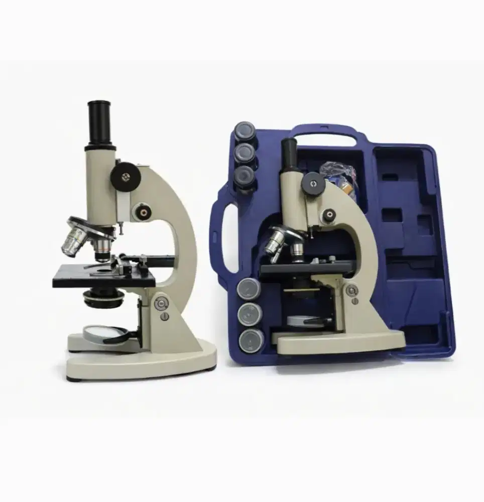 Mikroskop  XSP-13A Lengkap Dengan Box | New Old Stock