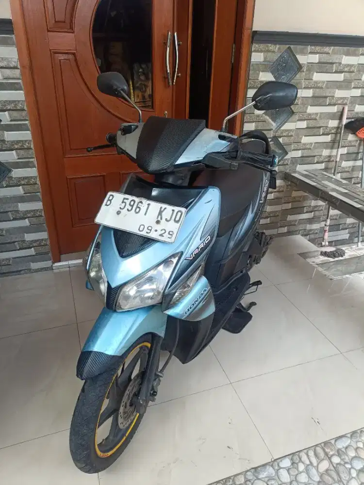 Vario 2007 full orisinil surat lengkap mesin halus