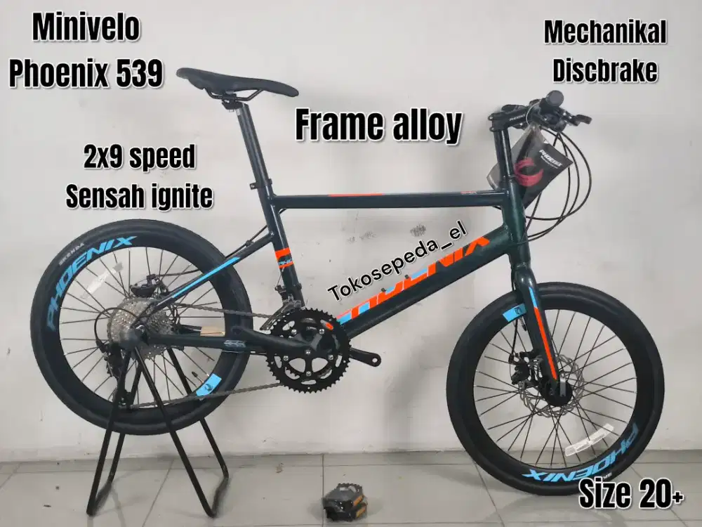 Minivelo phoenix 539 ter ringan di kelasnya