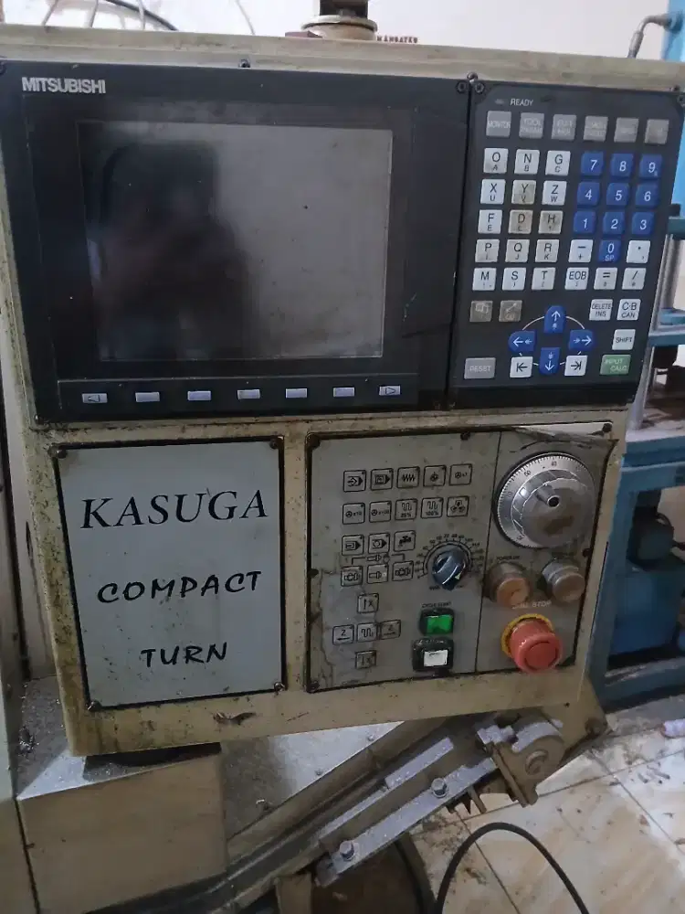 Mesin cnc bubut Polygim Kasuga