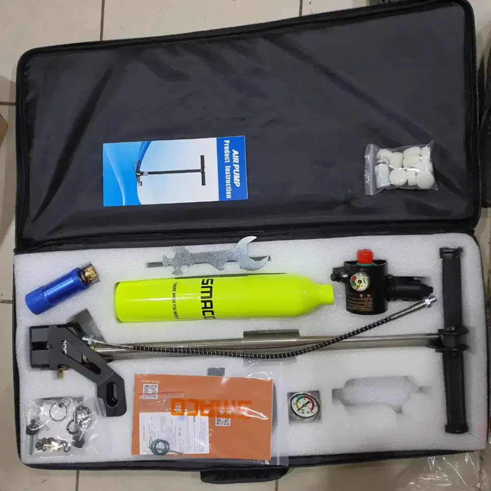 SMACO Respirator selam pompa tabung gas mesin pernapasan lengkap