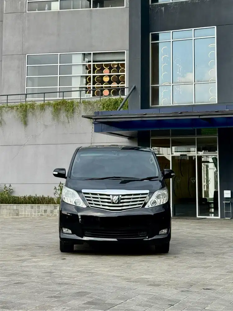 CASH LOW KM Toyota New Alphard 3.5 Q V6 2008 ATPM Like New
