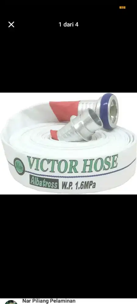 SELANG PEMADAM KEBAKARAN VICTOR HOSE W.P. 1.6MPa 40x30 METER