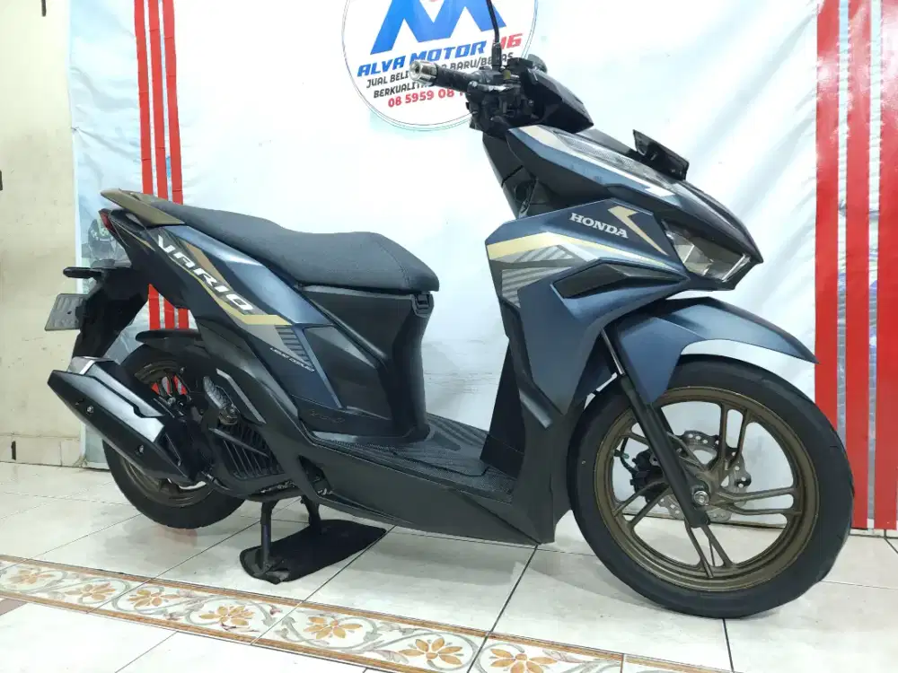 HONDA NEW VARIO 125 GEN 2 TH 2022 BLUE MATT MULUS CASH / TT / KREDIT