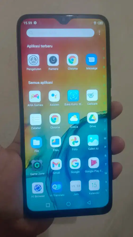 Hp infinix hot 11 play jrg 4g ram 4/64gb lyr poni 8in adik haru