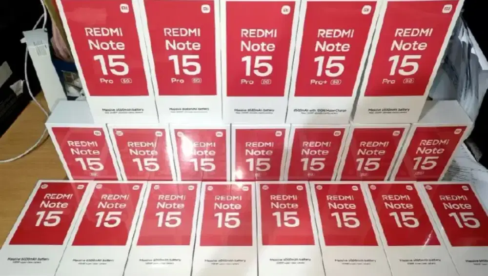 Murah New Redmi Note 15 8/128 & 8/256 grs resmi, bs TT