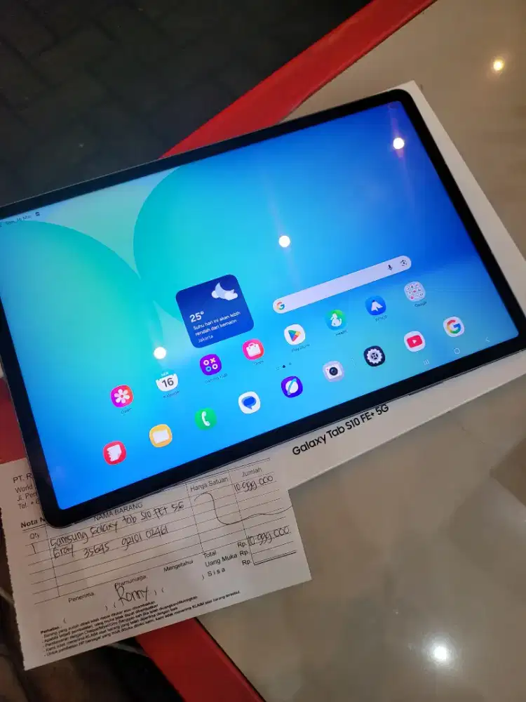 Samsung tab s10 fe plus normal