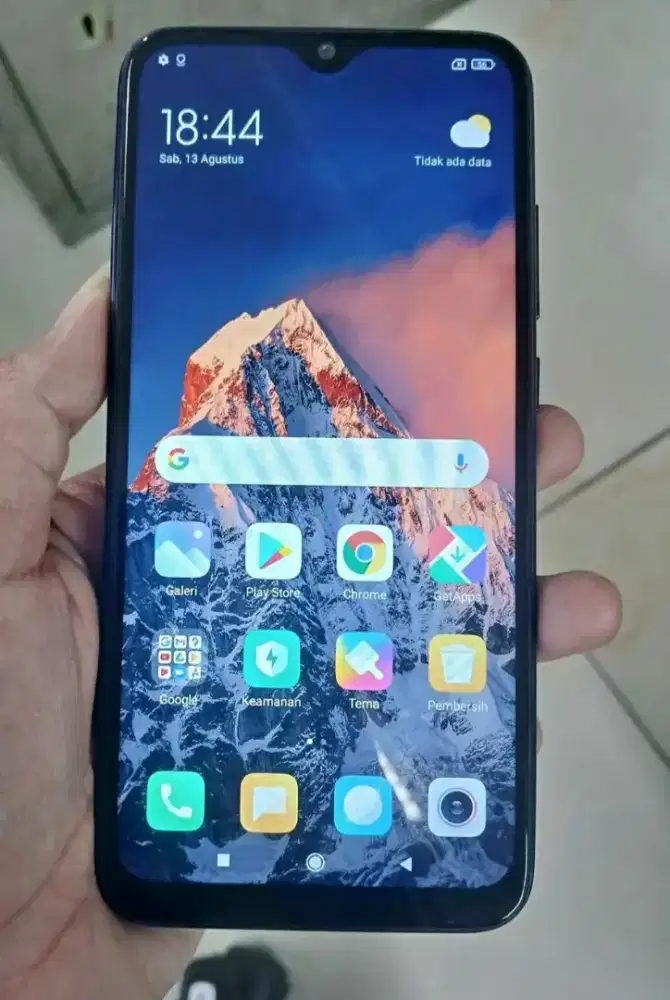 Redmi note 8 ram 4/64 hp+dus aja siap pakai
