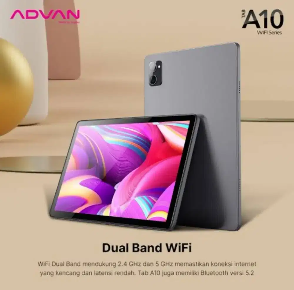Murah New tab advan A10 4/64 layar 10in grs resmi