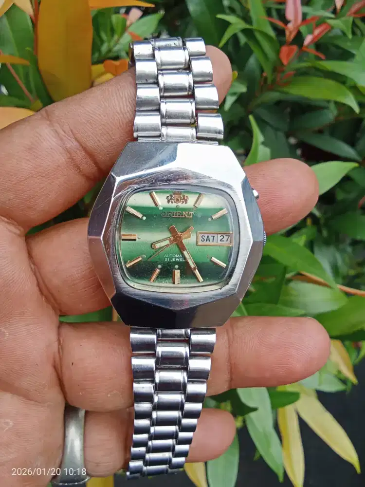 Jam Orient vintage otomatis original