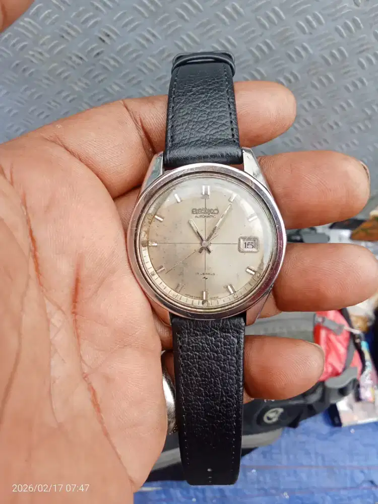 Jam Seiko vintage otomatis original mesin 7005