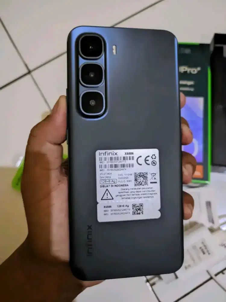 INFINIX HOT 60 PRO PLUS (8+8/128GB) LAYAR CURVED