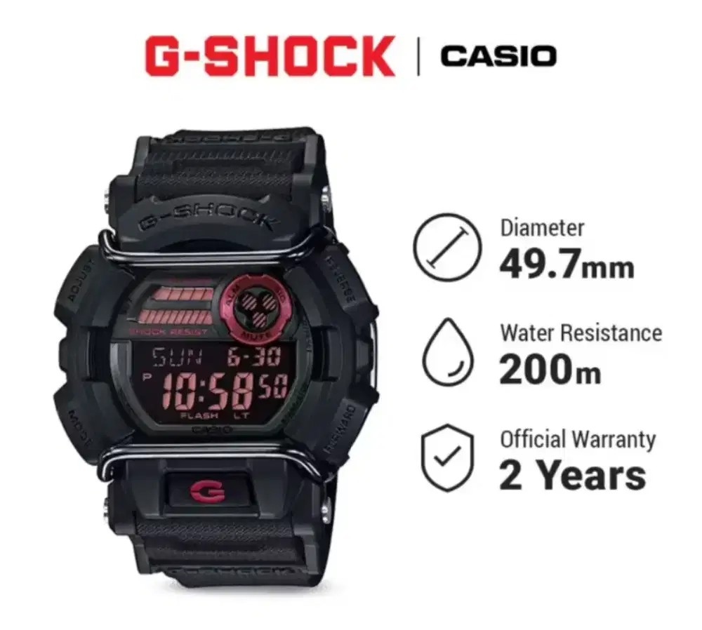 JUAL CASIO G SHOCK GD 400