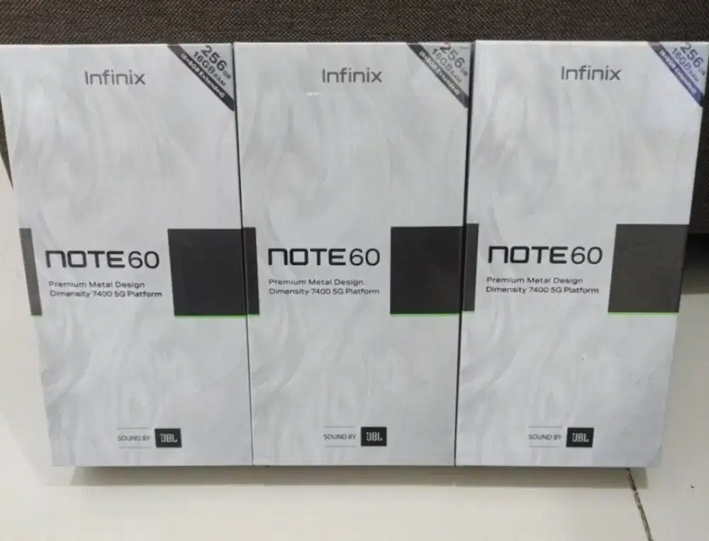 Murah New infinix Note 60 5G 8/256 grs resmi, bs TT