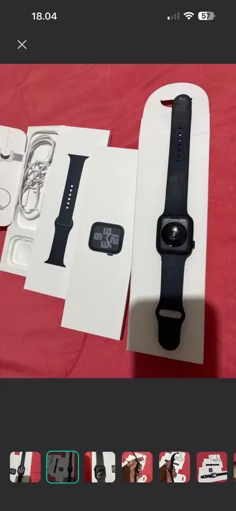 I WACTH SE 44mm Midnight Ibox like new