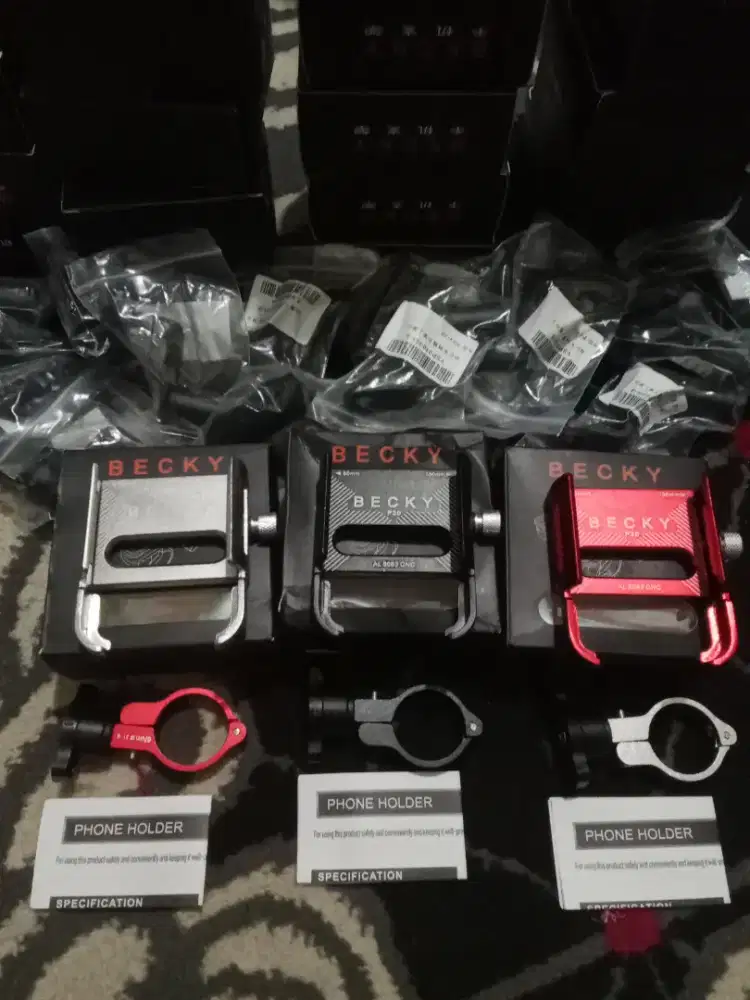 Holder Motor Becky p30 baru full besi