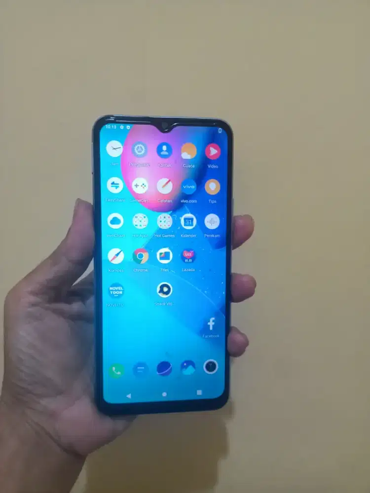 Vivo y20 ram 3/32 mlus normal semua nya batangan aja
