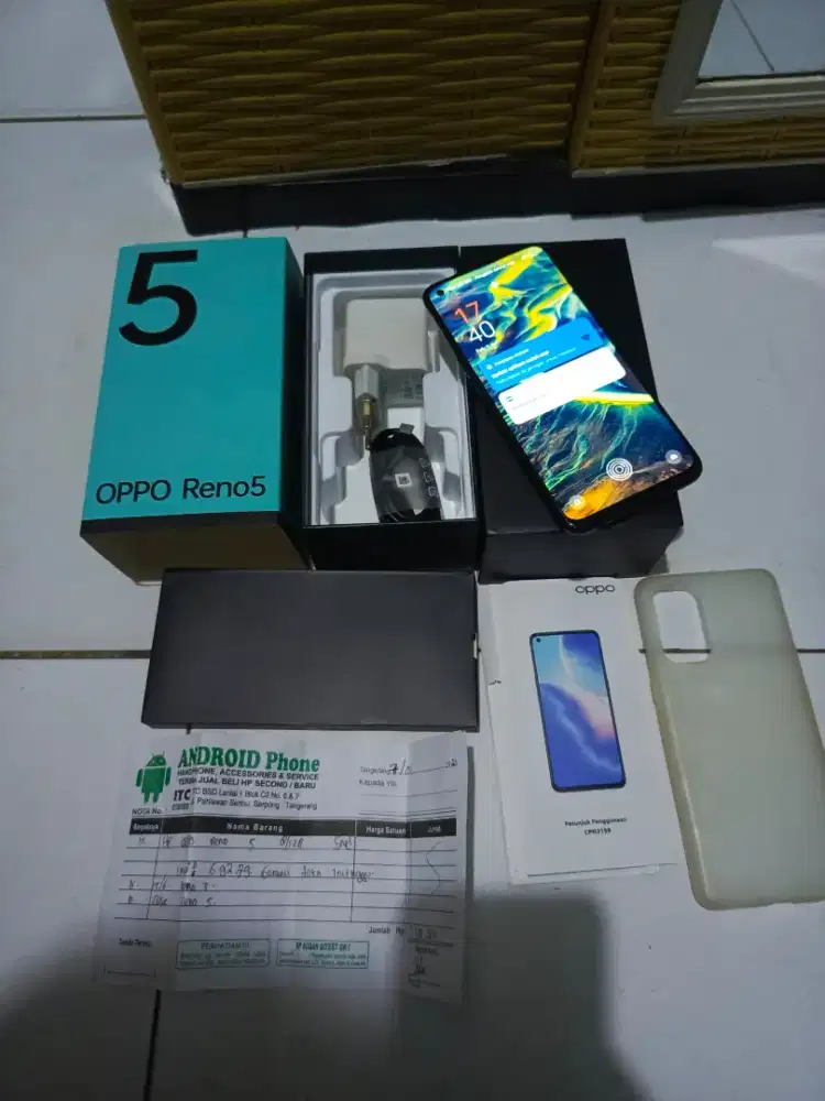 Oppo Reno 5 nfc Ram 8/128