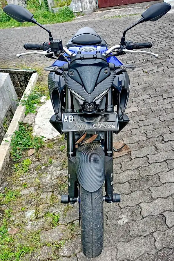Yamaha New MT25 MT-25 Alien Blue 2021 Plat AB Sleman Pajak Hidup