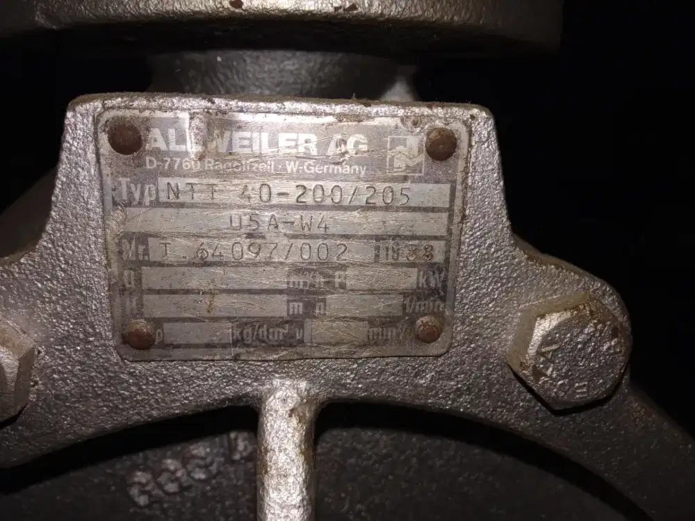 Di jual dinamo embra, 10hp berikut valef