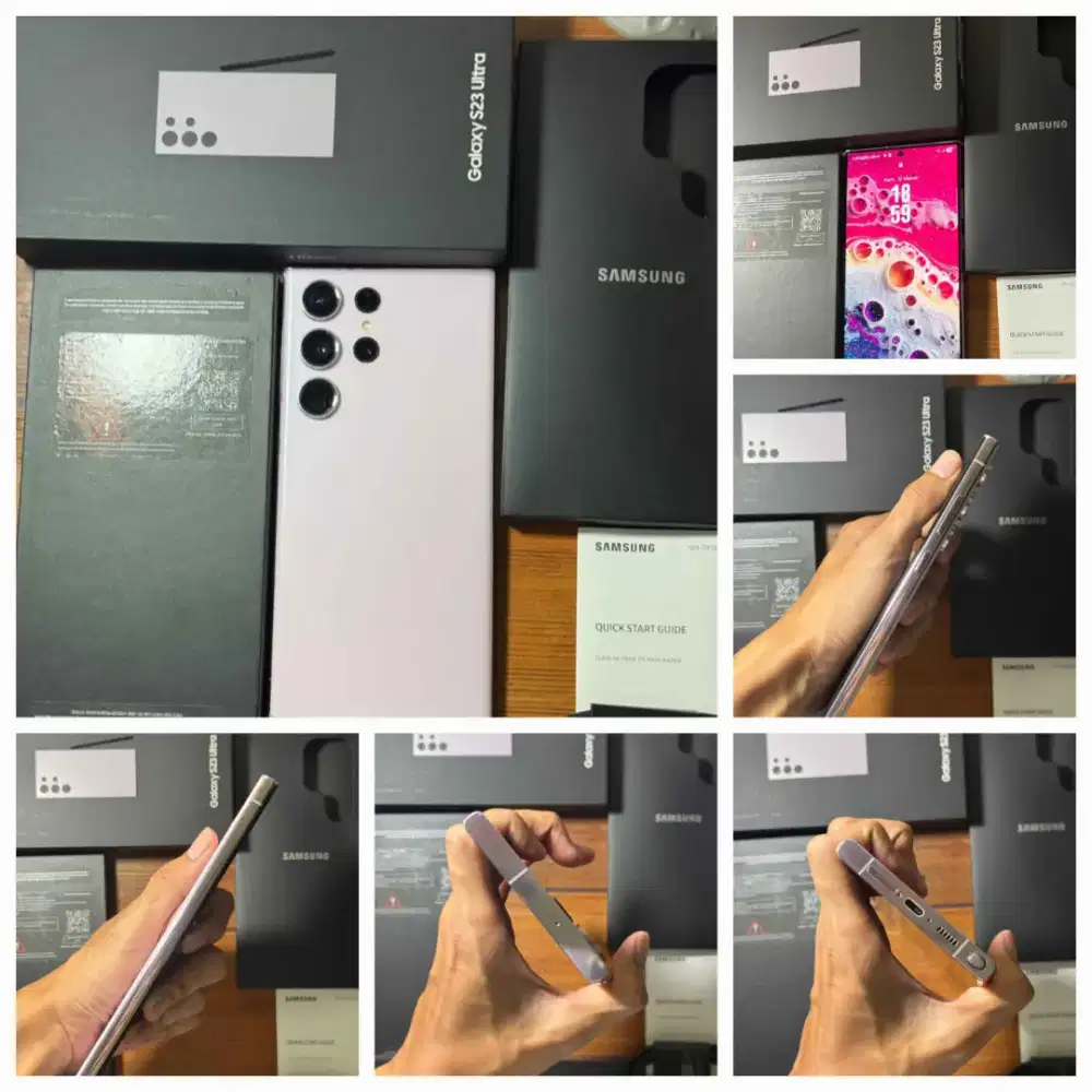 Samsung S23 ultra 1TB garansi resmi mulus like new perfek