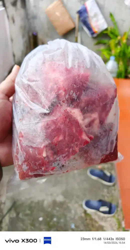 Daging sapi frozen ukuran 1 kg
