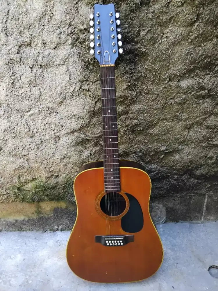 Vintage gitar acoustic 12 string Maruha made in Japan
