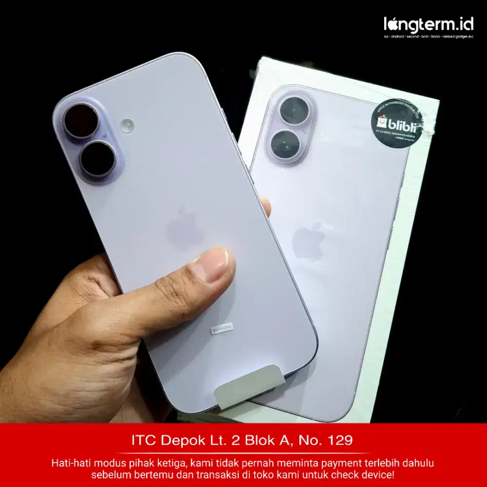 iPhone 17 256gb iBox garansi 14 Maret 2027 Cyclus 0 like new