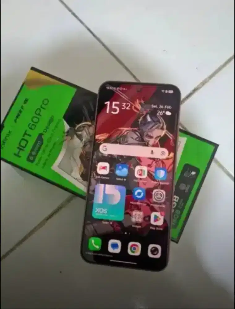 Infinix Hot 60 Pro 8/256 GB Fullset Like NEW