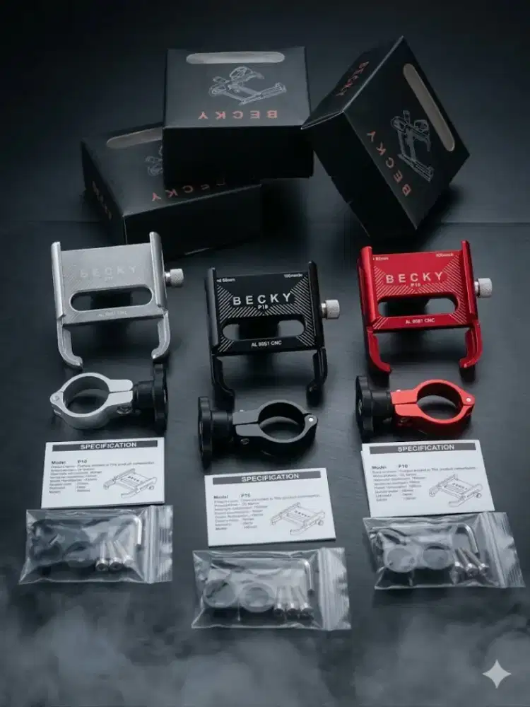 Holder hp motor becky p30 fullset+breket spion