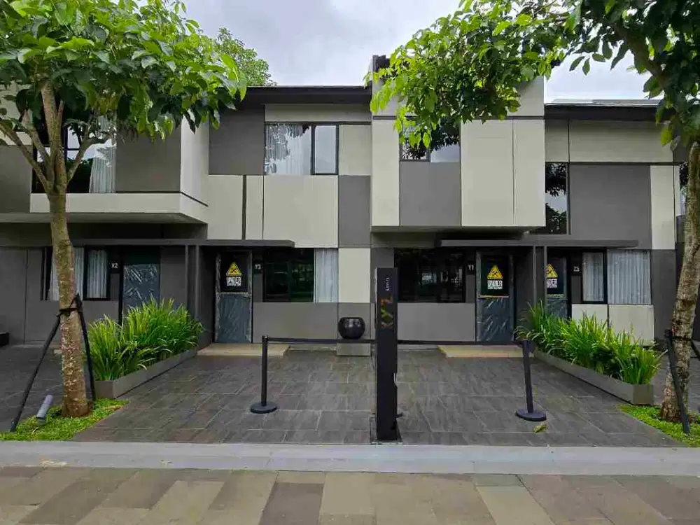 Unit Batalan TIPE Y3 HOEK Park Serpong Tahap 1. Rumah Ready Stok nempel Gading Serpong. Unit Terbatas