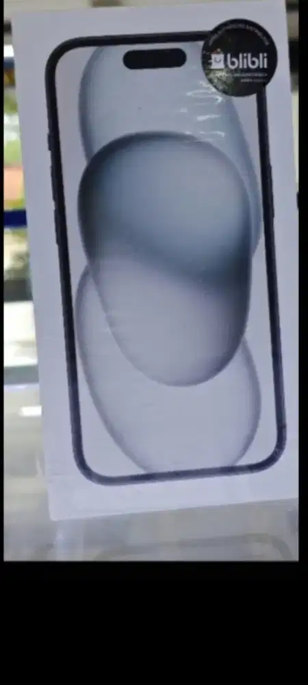 Iphone 15 blue biru white putih BNIBgaransi resmi tam ibox gdn blibli