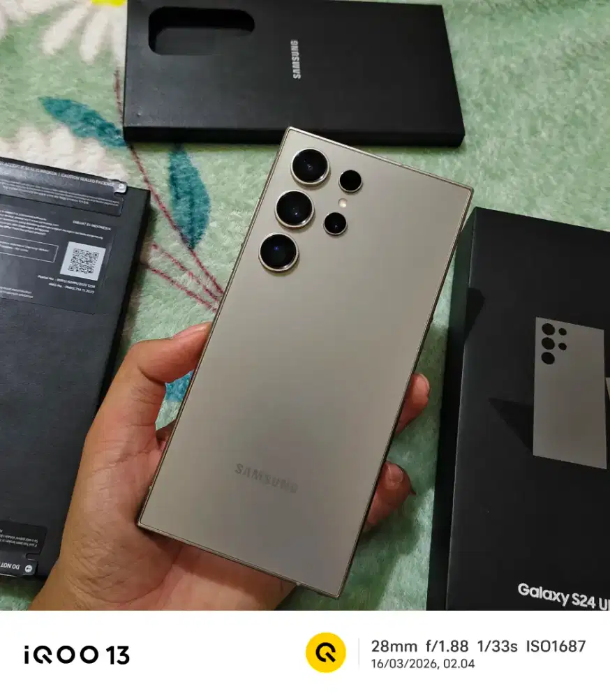 Samsung Galaxy S24 Ultra 12/512gb Resmi