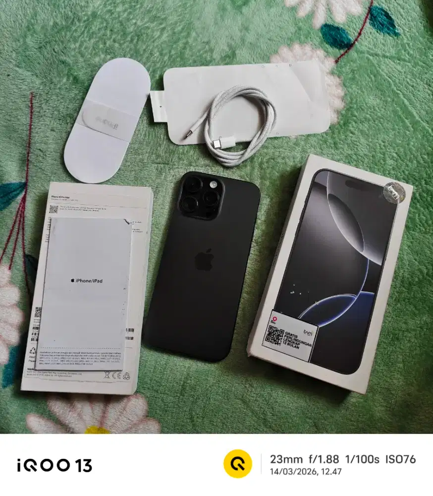 Iphone 16 Pro max 256gb Resmi