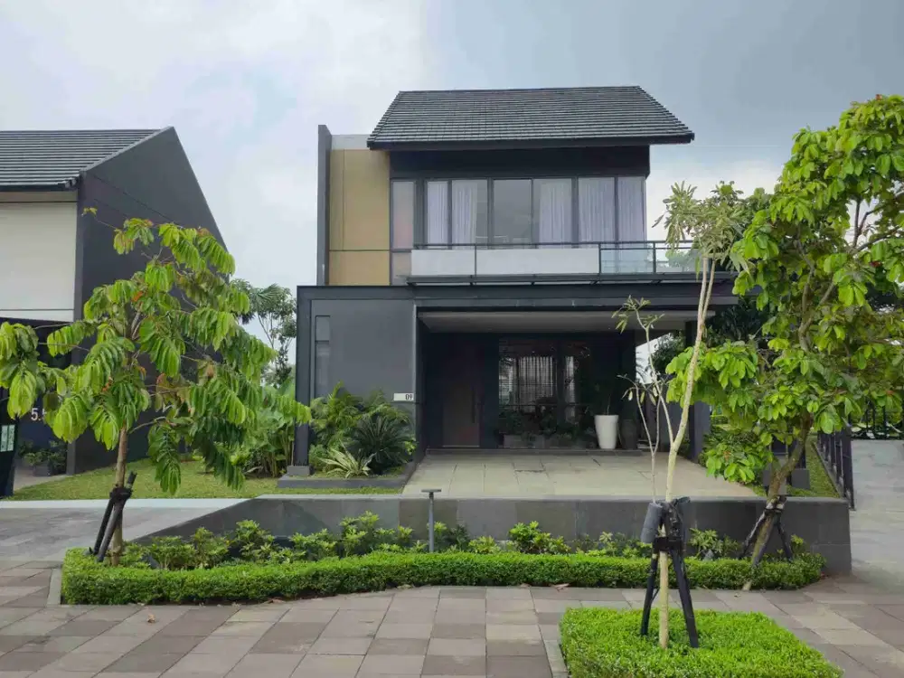 Rumah di Modernland Tipe Blackstar HOEK Cluster MarQ Estate View Danau