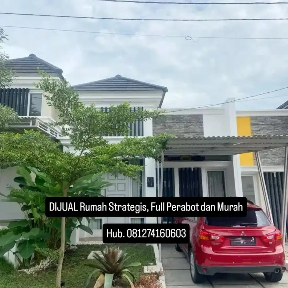 Dijual Rumah strategis, Murah dan Full Perabot