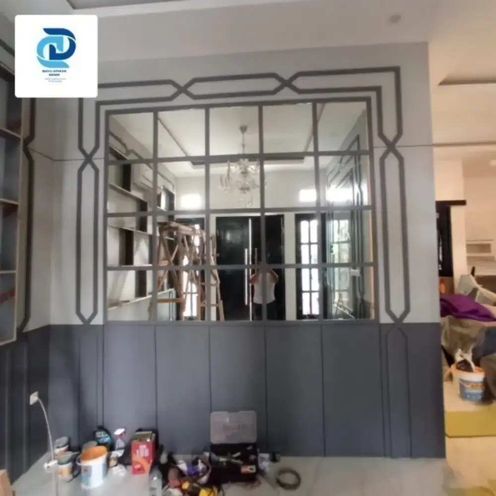 Kitchenset serta semua furnis custom murmer freedesain