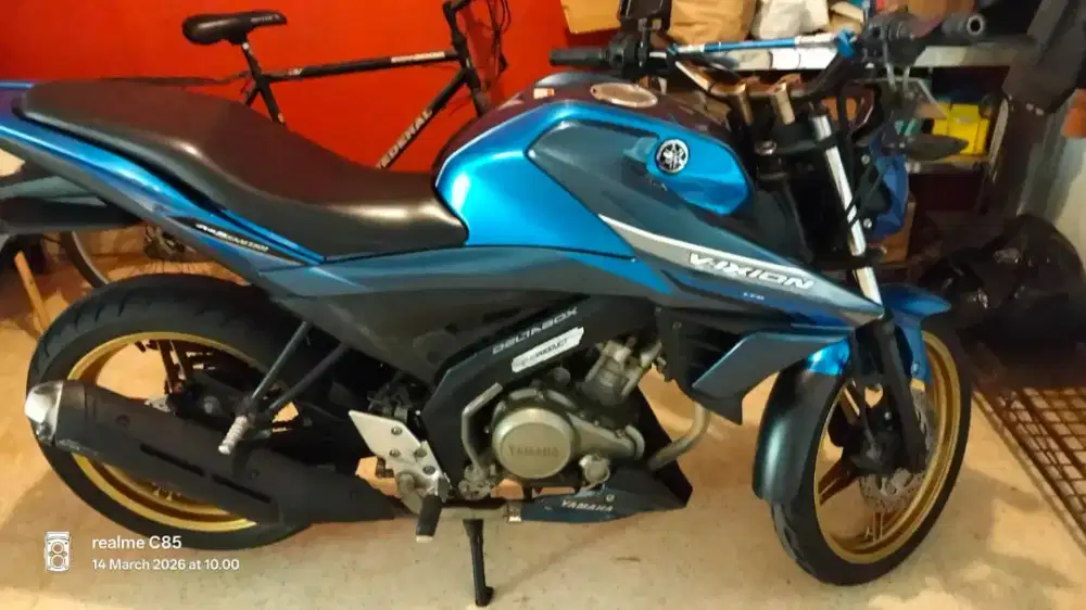 Yamaha Vixion 2019 Pajak Hidup STNK BPKB Lengkap Mesin Normal