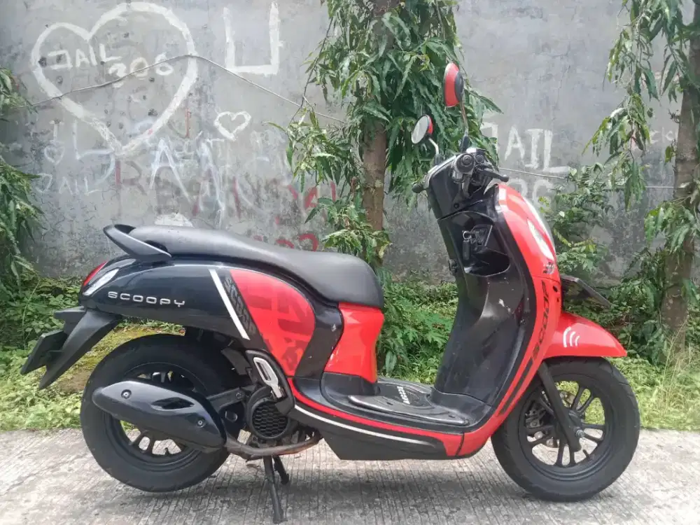 Honda Scoopy fi th 2021 cash/kredit
