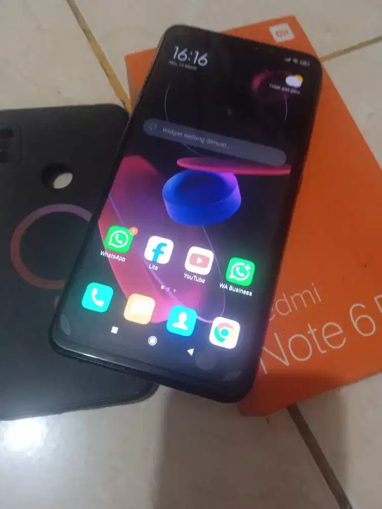 Resmi Not 6 pro 3/32 tinggal pake normal mesin segel,mines sidik jari