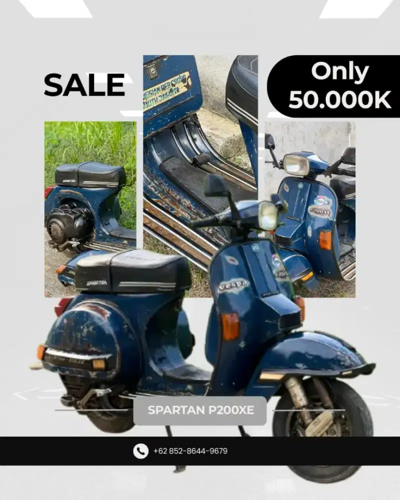 Vespa spartan p200xe