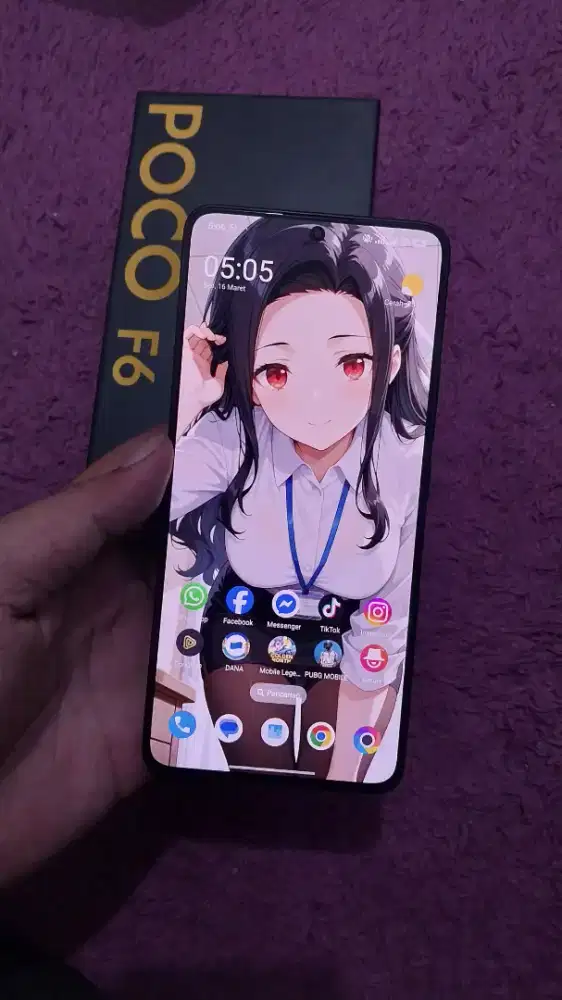 Poco F6 5G 8/256 fullset mulus baca deskripsi