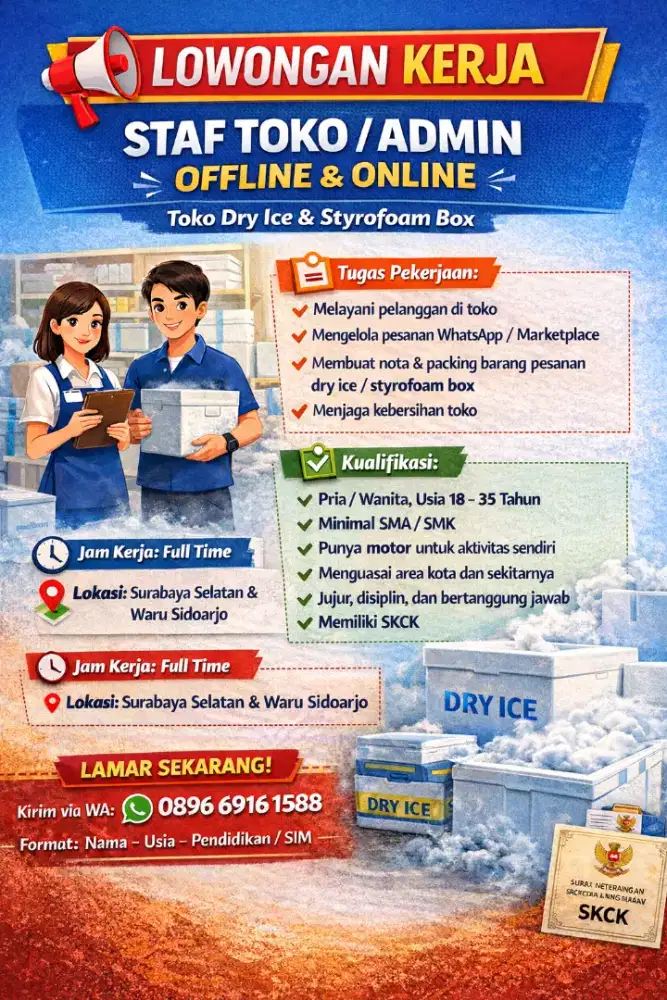 Admin toko online offline