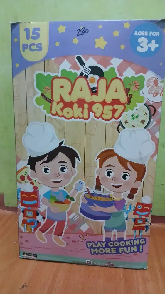 Mainan masak raja koki957